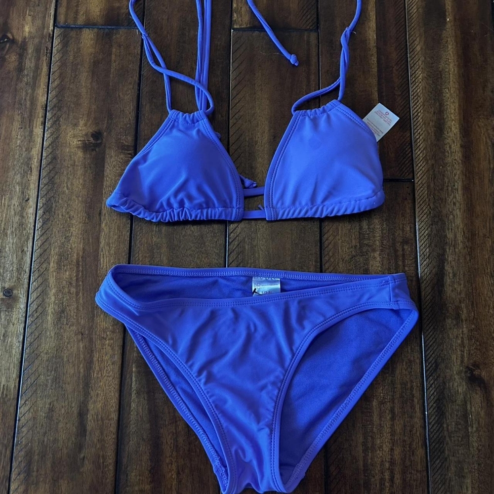 Vibrant Purple Bikini Set